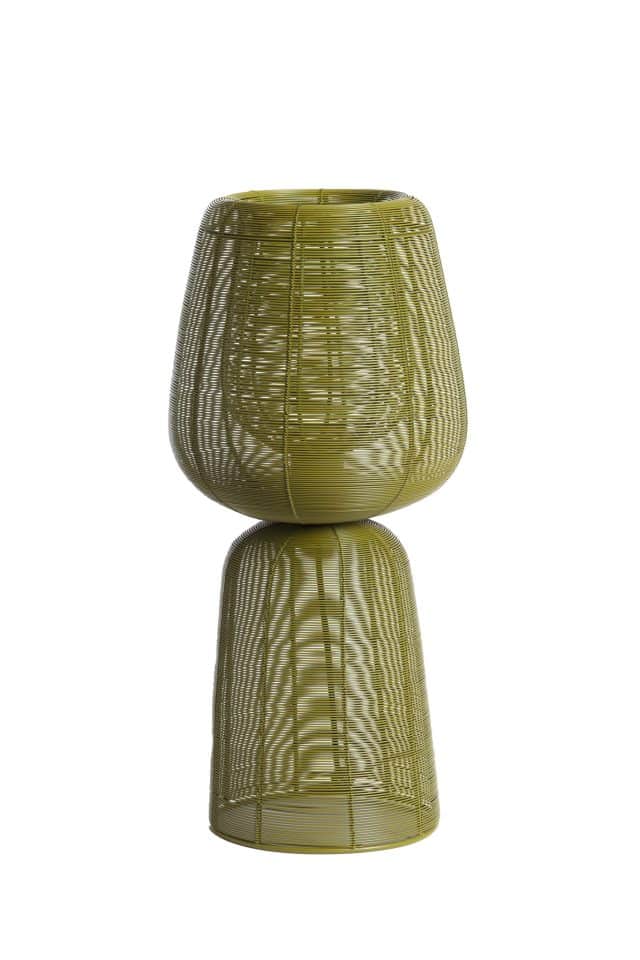 Tafellamp 24x54cm Aboso Groen