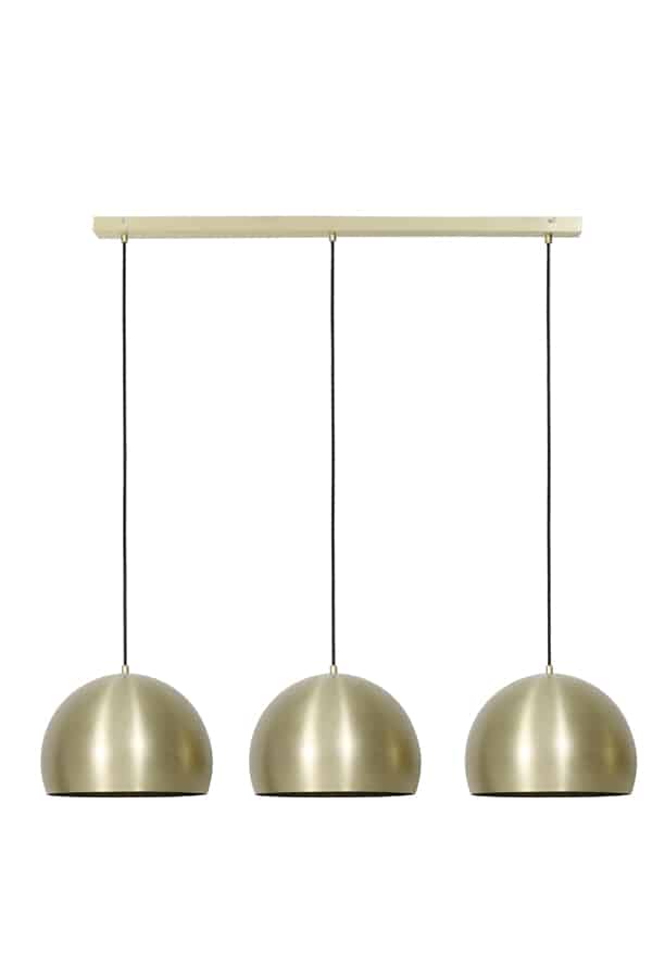 Hanglamp 3l 120x33x25 Cm Jaicey Mat Goud