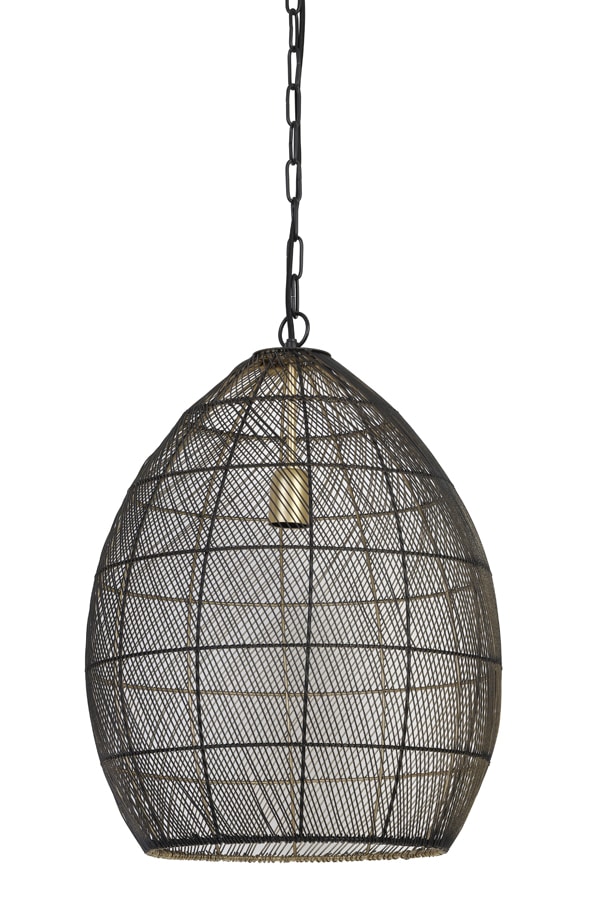 Hanglamp Meya 8211 40 215 53 Cm 8211 Black Gold
