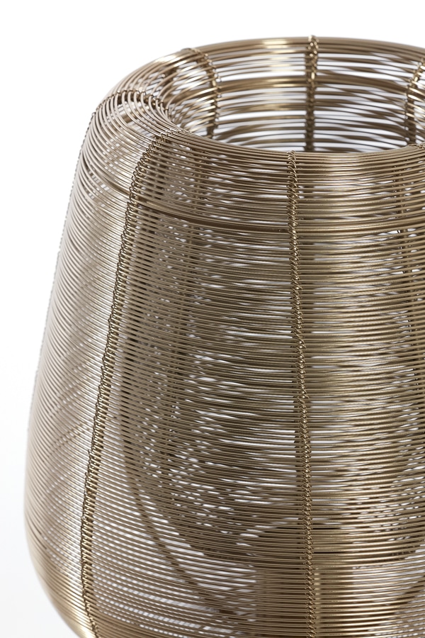 Tafellamp 24x54cm Aboso Licht Goud