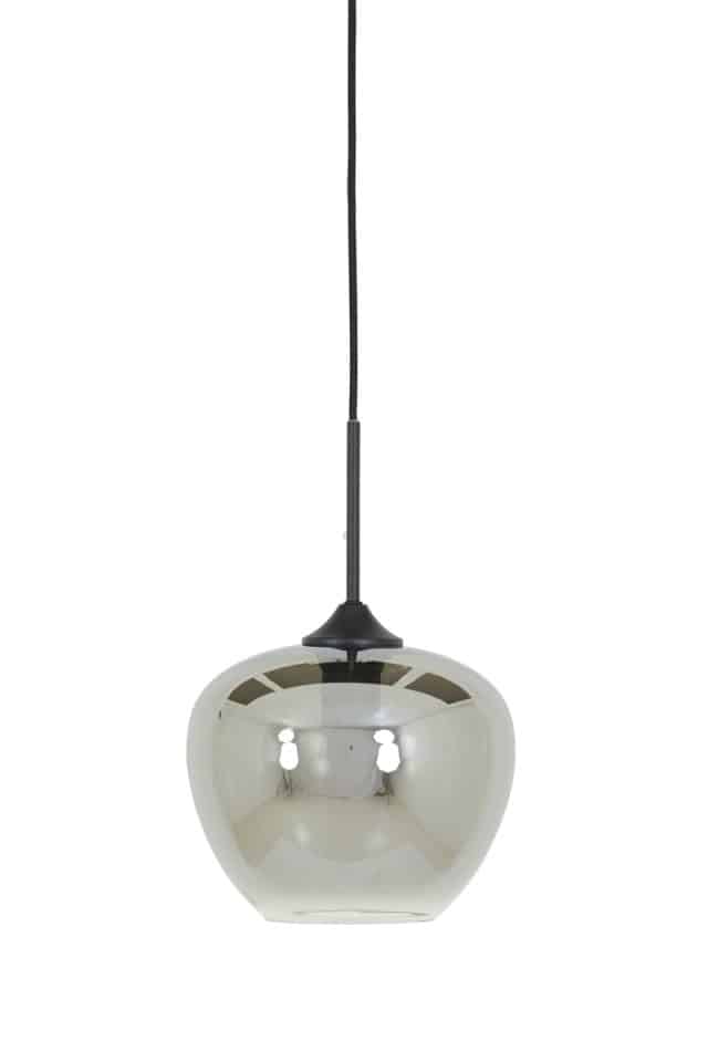 Hanging Lamp 23 215 18 Cm Mayson Smoked Glass Matt Black