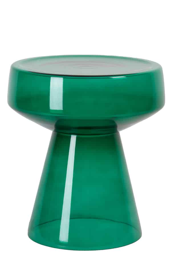 Side Table 37 215 44 Cm Dakwa Glass Green