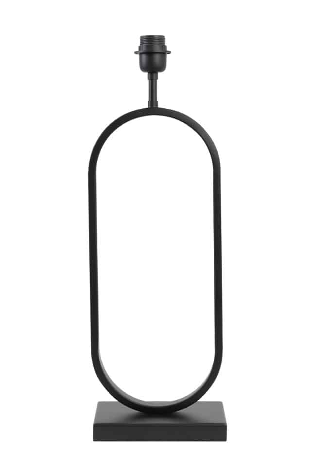 Lamp Base 20x13x55 Cm Jamiri Matt Black