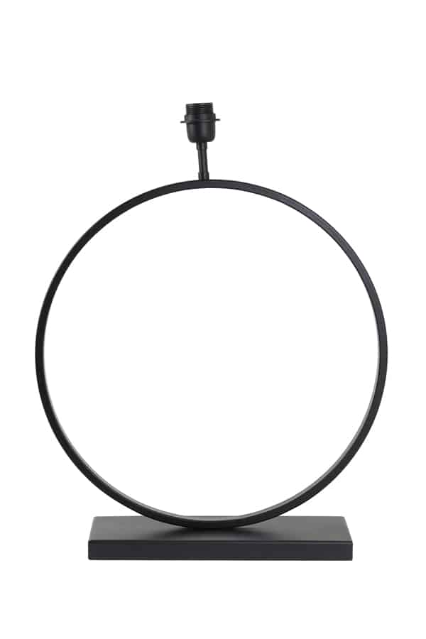 Lamp Base 50x15x59 Cm Liva Matt Black