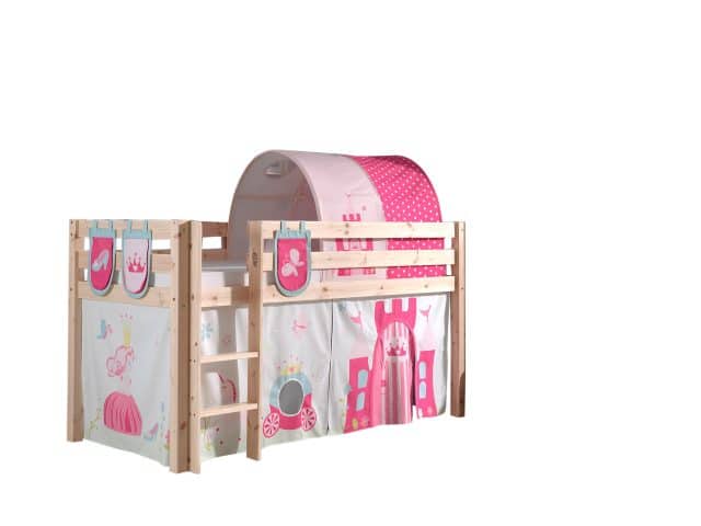 Hoogslaper Pino Incl Gordijn Tunnel En 3 Pockets Princess
