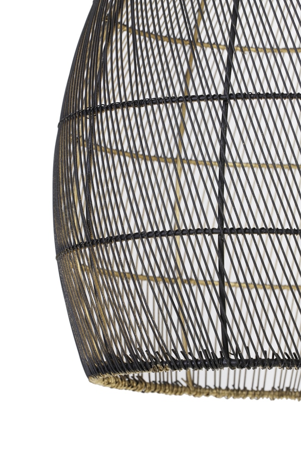 Hanglamp 20 215 25 Cm Meya Black Gold