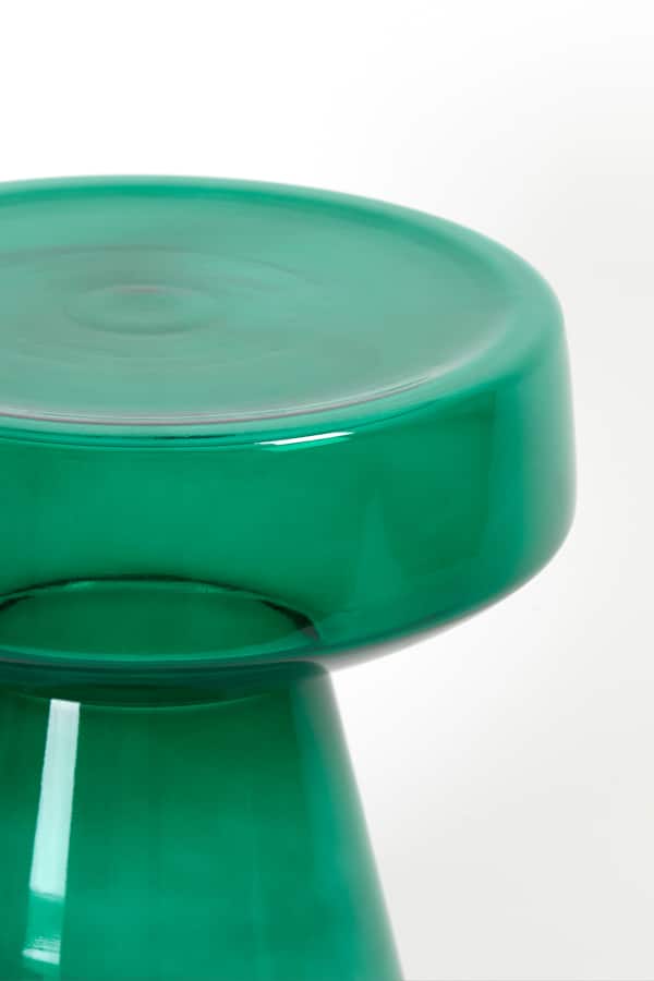 Side Table 37 215 44 Cm Dakwa Glass Green