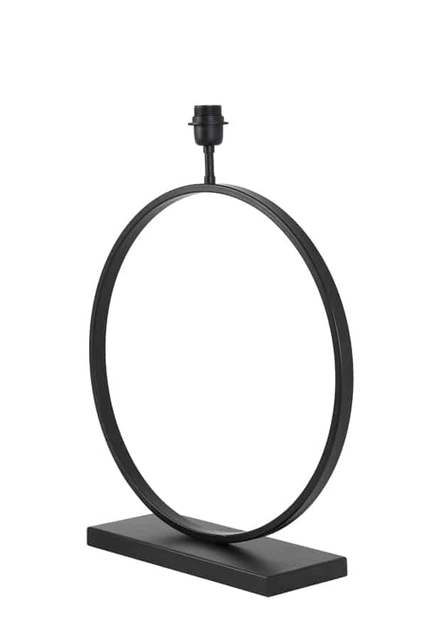 Lamp Base 50x15x59 Cm Liva Matt Black