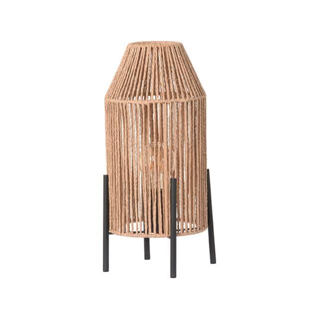 Label51 Tafellamp Ibiza 8211 Zwart 8211 Jute
