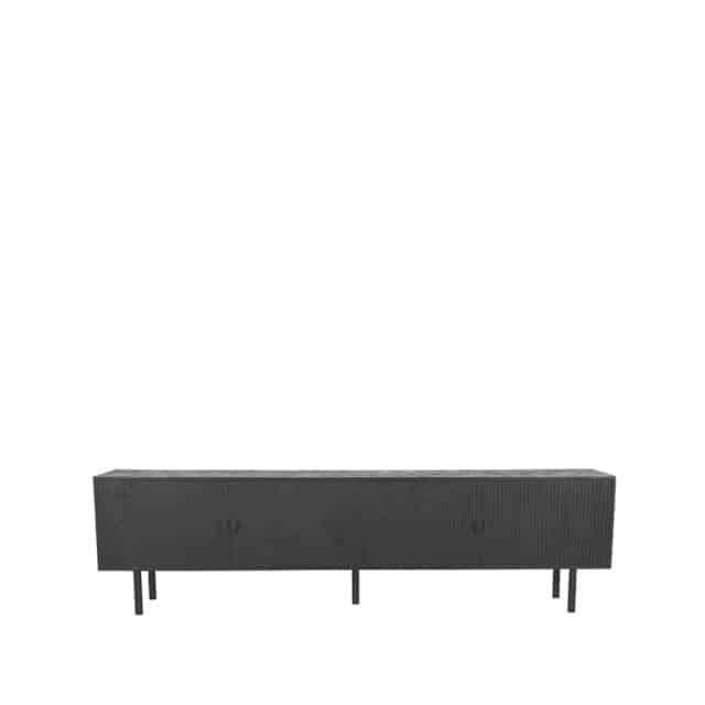 Label51 Tv Meubel Cotia 8211 Zwart 8211 Mangohout