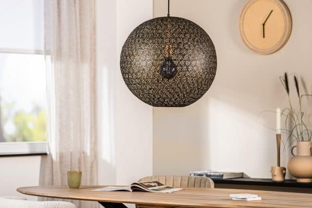 Hanglamp 50 Cm H340 Zwart
