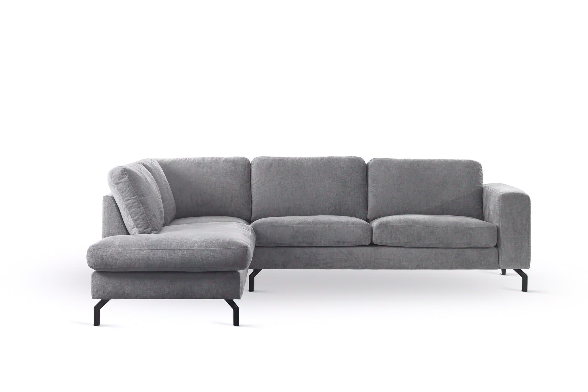 3 Zits Hoek Links Stof Perfect Harmony 82 R311 Grijs