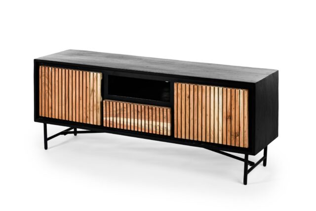 Tv Meubel 6404 8211 Acacia Hout Puur 8211 140 Cm 8211 B420 Acacia Puur