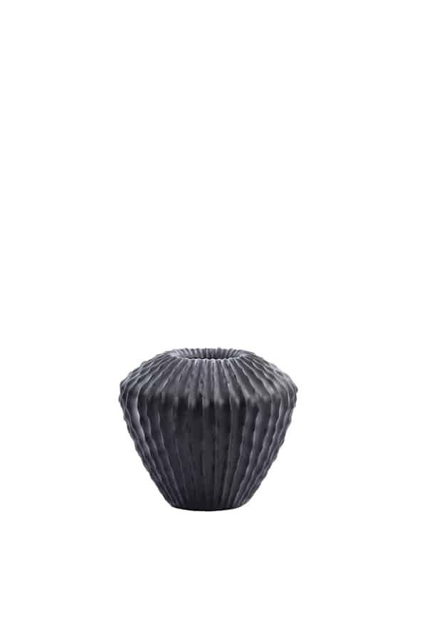 Vase Deco 32 215 28 Cm Cacti Matt Black