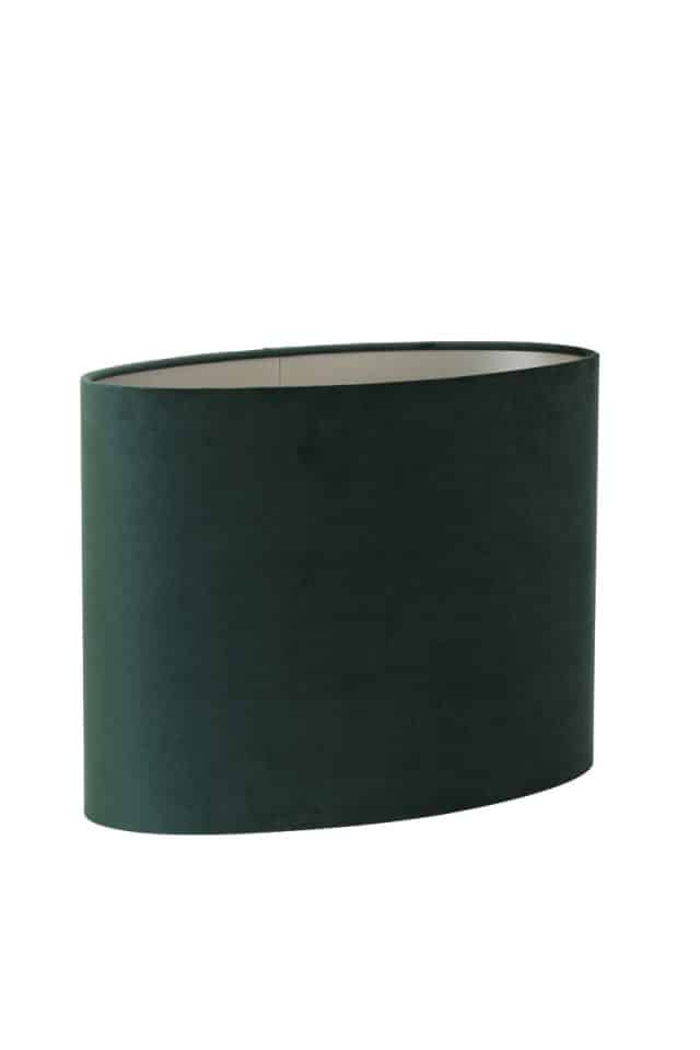 Shade Oval Straight Slim 30 15 25 Cm Velours Dutch Green