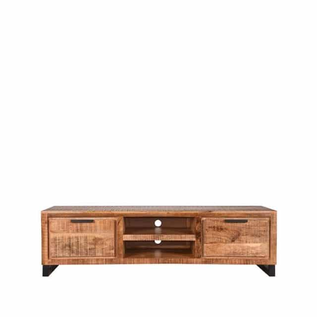 Label51 Tv Meubel Glasgow 8211 Rough 8211 Mangohout 8211 160 Cm