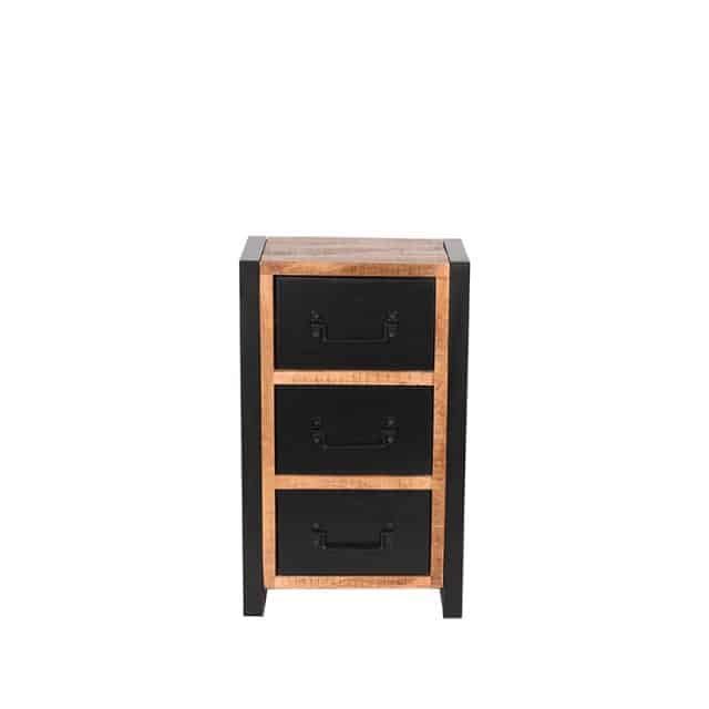 Label51 Ladekast Brussels 8211 Rough 8211 Mangohout 8211 75 Cm