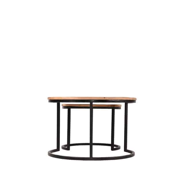 Label51 Salontafel Set Double 8211 Rough 8211 Mangohout