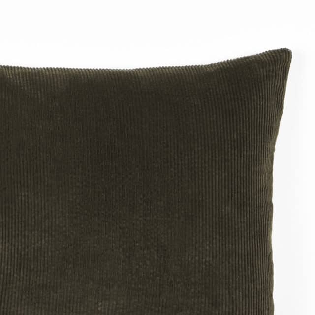 Label51 Sierkussen Rib 8211 Army Green 8211 Katoen