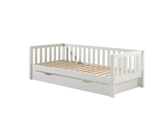 Deze Fritz Combinatie In Wit Bestaat Uit Een Bed 90 215 200 En Bijhorend Rolbed