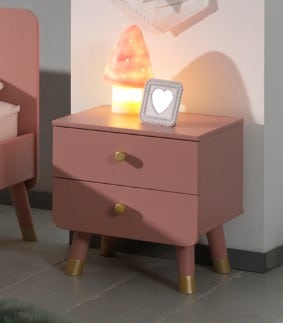 Billy Nachttafel Terra Roze