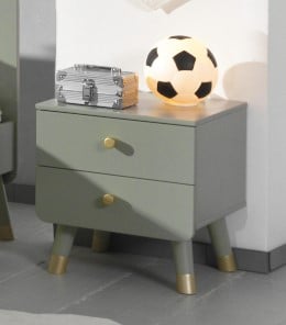 Billy Nachttafel Olive Groen