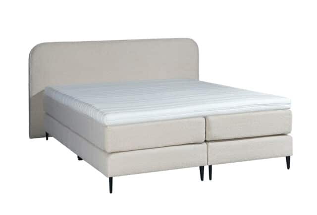 Mrgenn Boucl Boxspring Beige 160 215 200