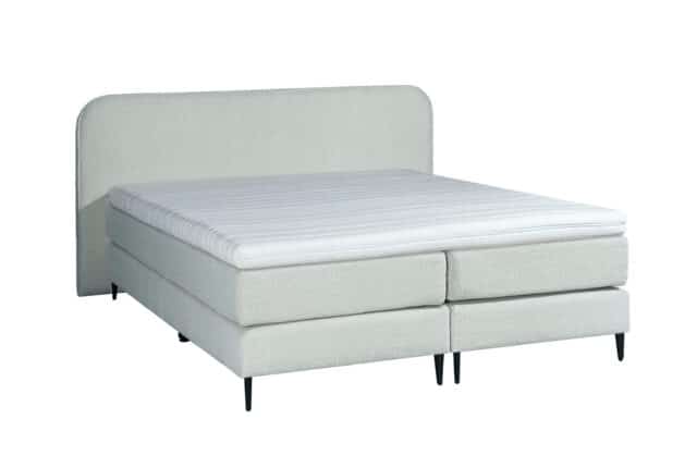 Mrgenn Boucl Boxspring Wit 140 215 210