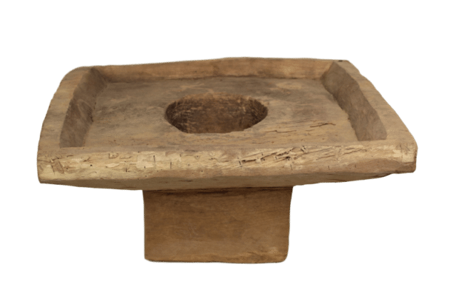 Hsm Collection Decoratie Lumpang 50x40x30 Naturel Teak