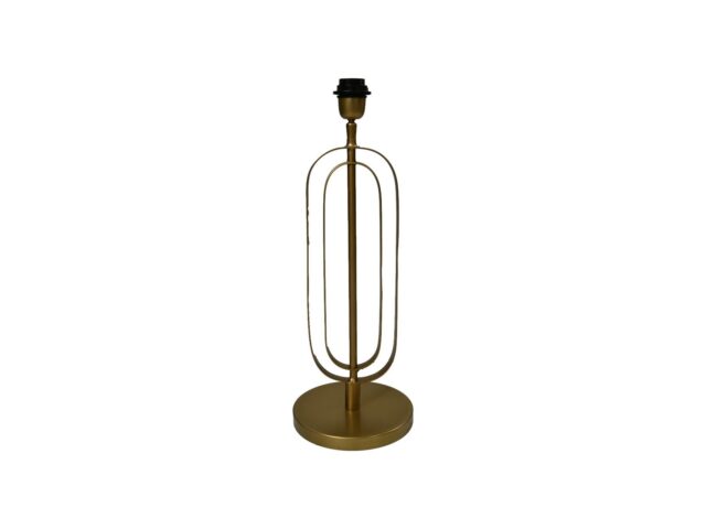 Hsm Collection Tafellamp 2 20x20x55 Goud Metaal