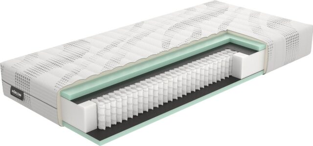 Mrgenn Matras Santorini 8211 25 Cm 8211 Pocketvering 8211 Koudschuim 8211 Cooltouch 90 215 220