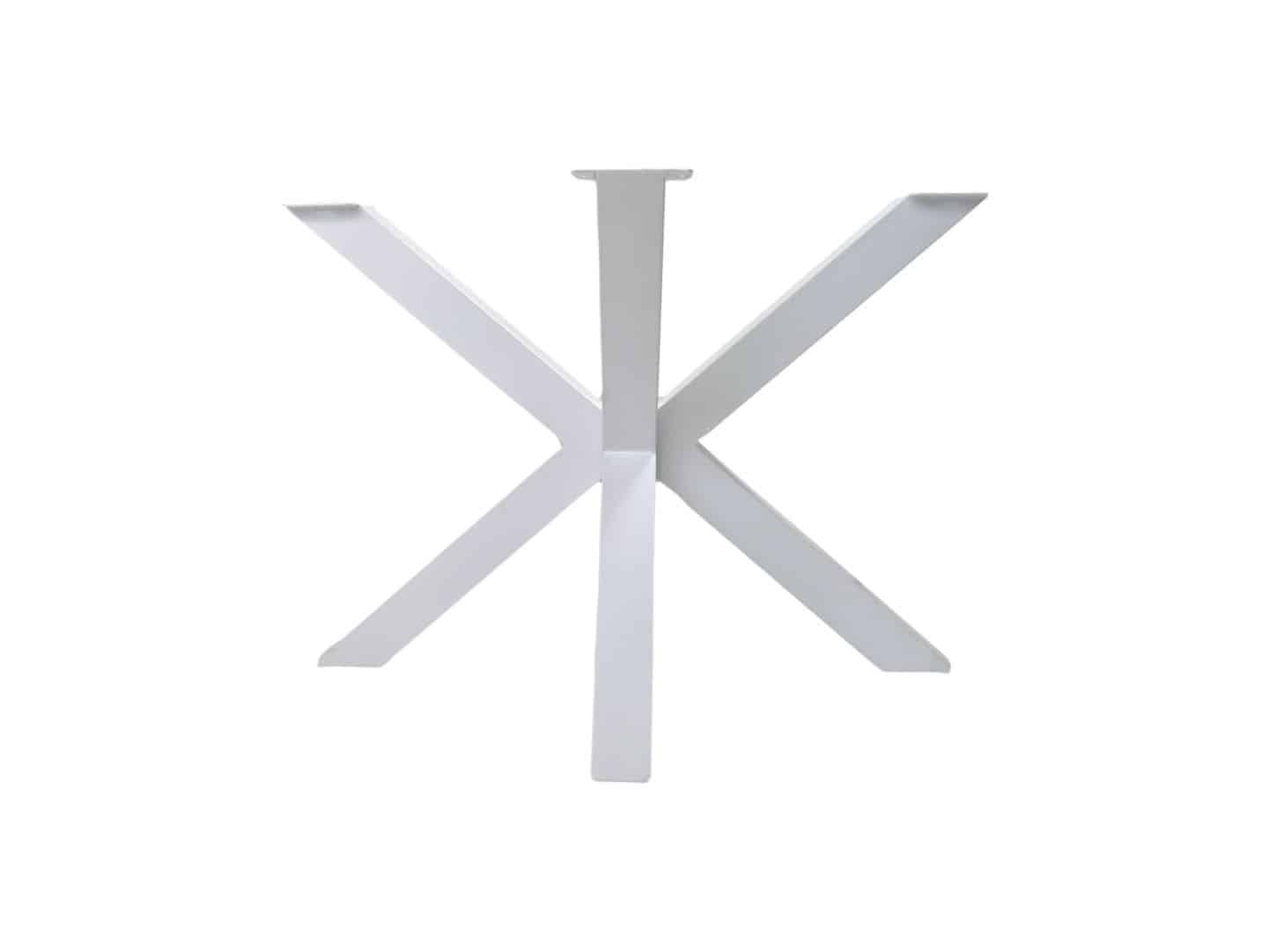 Hsm Collection Tafelonderstel Spider Oakland 130x90x72 Wit Metaal