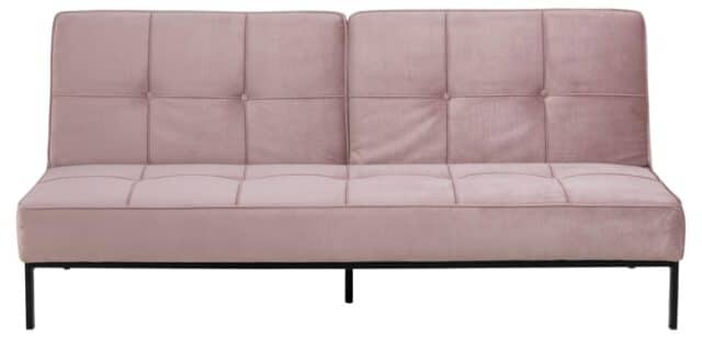 Slaapbank Perugia 8211 Stof Dusty Rose