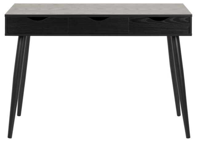 Bureau Neptun 8211 Zwart Melamine Alu