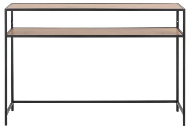 Haltafel Seaford 8211 Mat Wild Eiken Papier 8211 Staal
