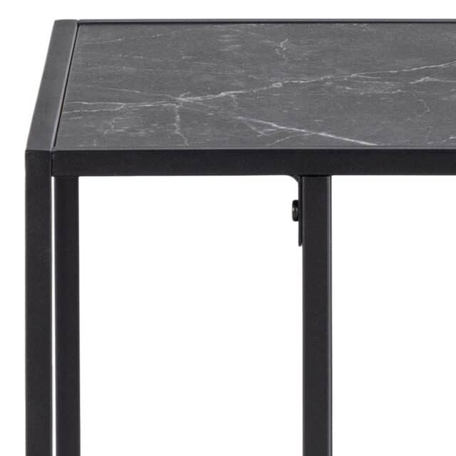 Bijzettafel Oneindig 8211 Zwart Melamine