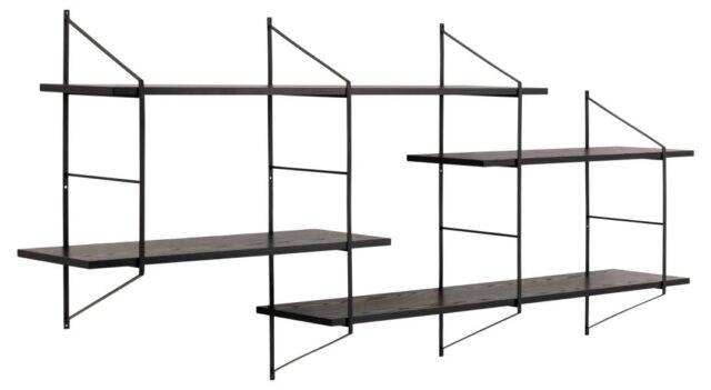 Wandelement Belfast 8211 Zwart Metaal Essen