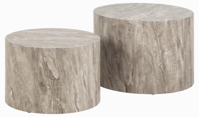Salontafel Set Dobbelstenen 8211 Marmeren Look
