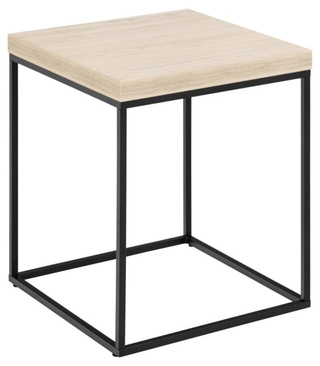 Salontafel Barossa 8211 Travertin Look Mdf 8211 Metaal