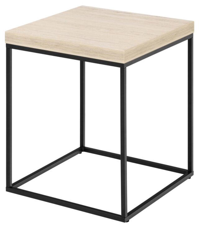 Salontafel Barossa 8211 Travertin Look Mdf 8211 Metaal