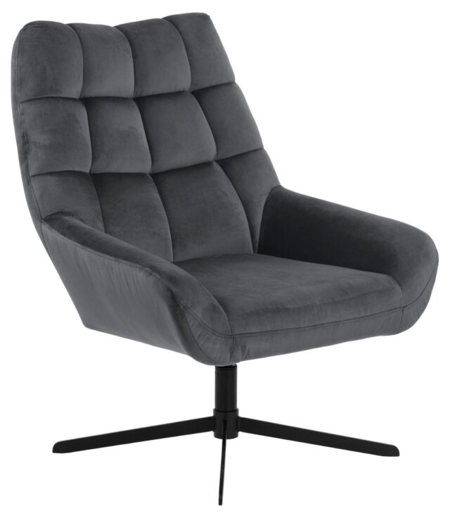 Fauteuil Parijs 8211 Stof Donkergrijs