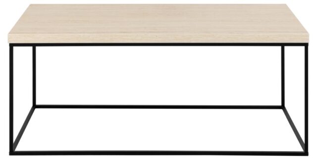 Salontafel Barossa 8211 Travertin Look Mdf 8211 Metaal