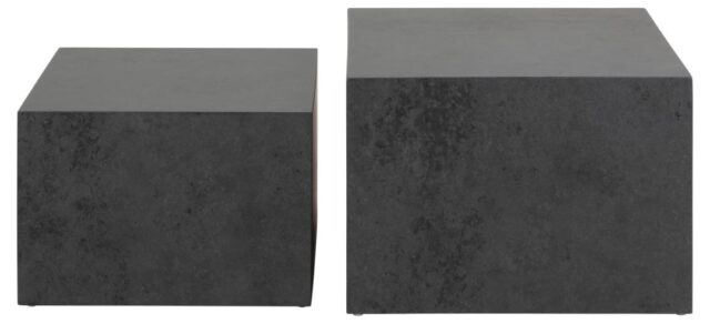 Salontafel Set Dobbelstenen 8211 Zwart Ocean Melamine