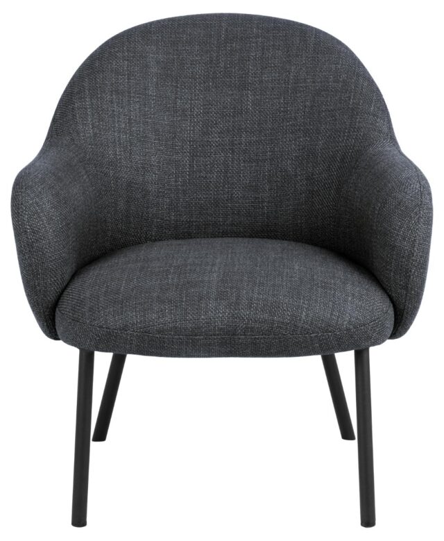 Loungestoel Spencer 8211 Stof Basel Donkergrijs