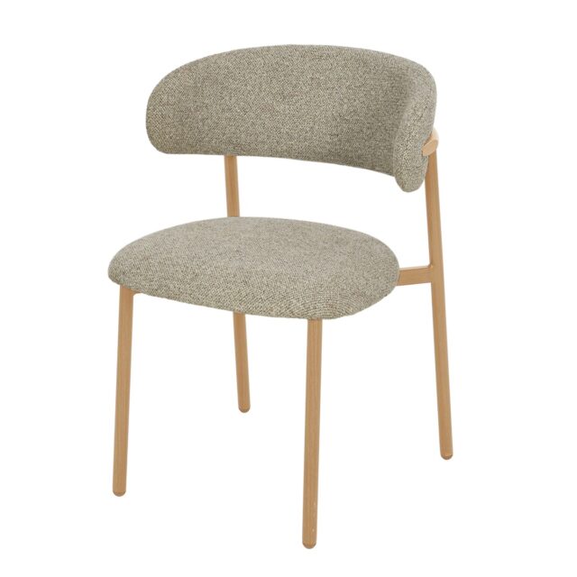Eetkamerstoel Micah Hush 8211 Natuurlijk Eiken 8211 Stof Beige Eetkamerstoel Micah Hush 8211 Natuurlijk Eiken 8211 Stof Beige