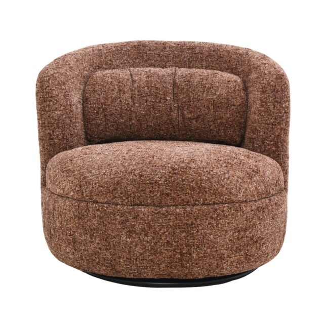 Draaifauteuil Britt Bordeaux