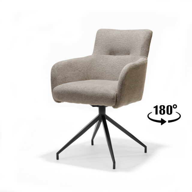 Eetkamerstoel Joey 8211 Stof Aragon Beige