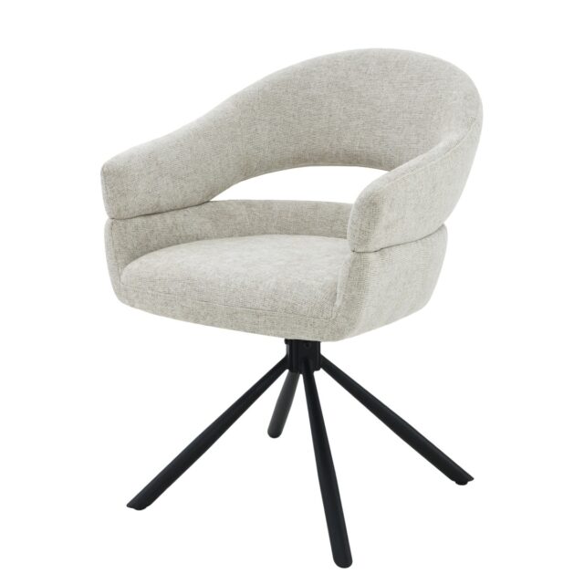 Eetkamerstoel Linn 8211 Stof Toffee Eetkamerstoel Linn 8211 Stof Toffee
