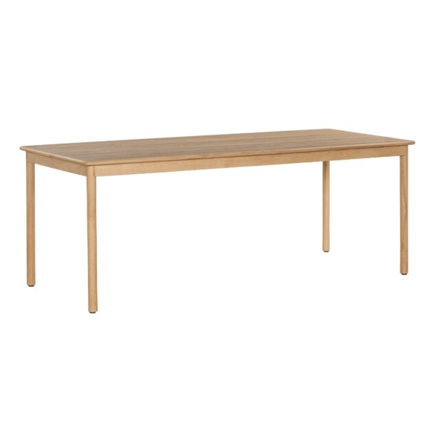 Eetkamertafel Tobago 8211 Naturel Hout 8211 90 215 220 Cm Eetkamertafel Tobago 8211 Naturel Hout 8211 90 215 220 Cm