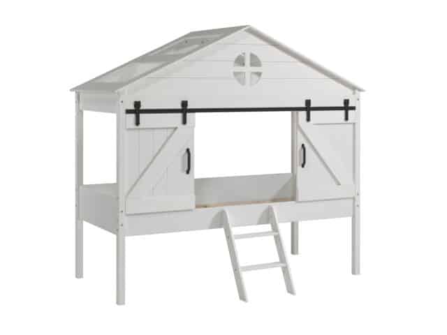 This Barnie Combination Consists Of The Barnie Half High Sleeper 90 X 200 Cm And The Accompanying Slatted Base